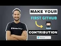 How To Make Your First Github Contribution Creating a Simple Github Pull Request in Hindi 2022