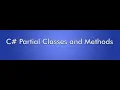 Partial class Partial method in C