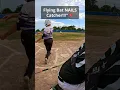 Umpire POV Did NOT See That Flying Bat Coming