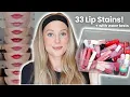 I Tried 33 of the Most Popular Lip Stains Tints And Found The Best Ultimate Lip Stain Showdown