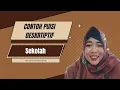 Download Lagu contoh puisi deskriptif sekolah