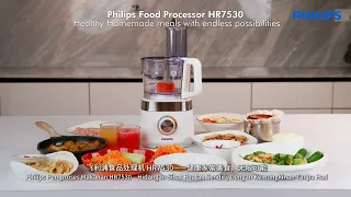 Philips Food Processor HR7530 How To Use