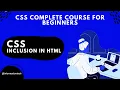 CSS Inclusion In HTML CSS Course Information Tech Tutorials