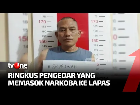 Nyamar jadi Pengunjung Lapas, Kurir Narkoba Ditangkap Polisi