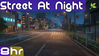 City Sounds City Street At Night City Ambience City Soundscape At Night 