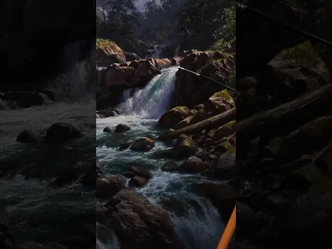 Icy River Cascade