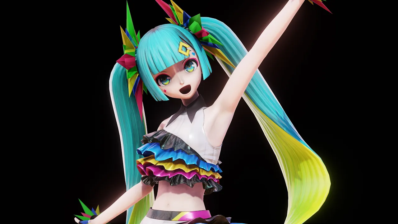 【初音ミク】livetune feat. Hatsune Miku「Catch the Wave」Live Hologram