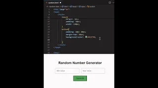 Build a Random Number Generator with JavaScript and HTML5