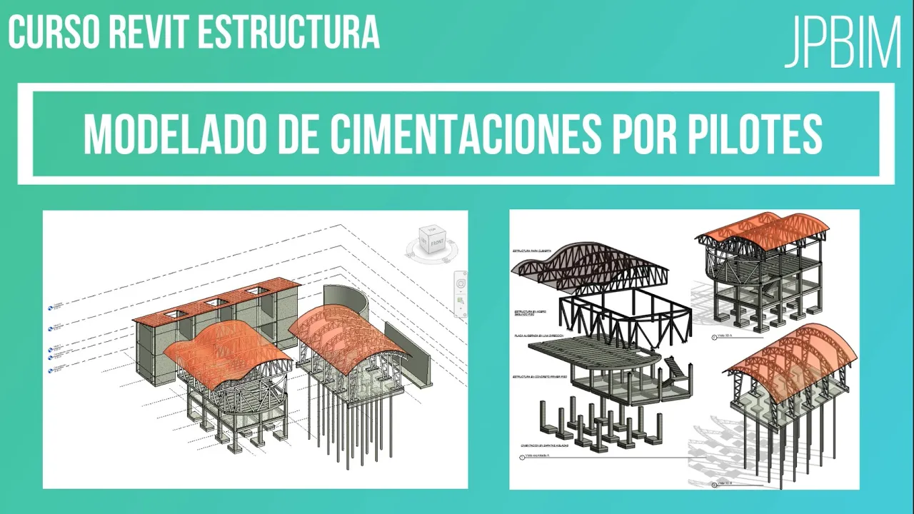 Video 7. Modelado de pilotes (Cimentaciones parte 3) (CURSO REVIT ESTRUCTURA AVANZADO)