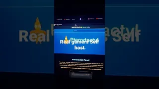 REAL gamers Self host game servers with pterodactyl