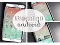 PART 2 Personalize Make your Android Phone SUPER Cute Font bokeh etc