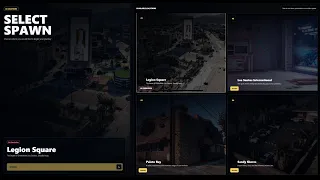 FiveM Premium Spawn Selector Script Standalone Permissions Custom Locations AeroScripts