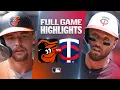 ORIOLES vs TWINS Full Game Highlights August 12 2026 MLB Season
