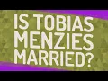 Is Tobias Menzies married