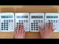 【電卓演奏】natori (나토리) - Puppet (Calculator Cover) 계산기 커버