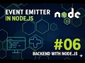 Event Emitter in Node js Backend with Node js