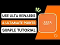 How to Use Ulta Rewards Ultamate Points