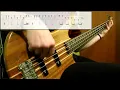 Daft Punk - Around The World (Bass Cover) (Play Along Tabs In Video)