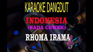 Download Karaoke Indonesia Nada Cewek - Rhoma Irama  (Karaoke Dangdut Tanpa Vocal) MP3