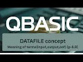 SEE QBASIC programming Data Files basic operation in QBASIC Complete SEE Tutorial with Demo p-8 9