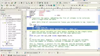 WRITING DYNAMIC SQL IN PLSQL 8