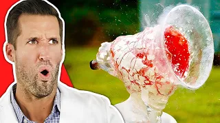 ER Doctor Reacts to DEADLIEST Ballistic Dummy Tests