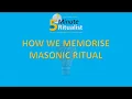 Learn Masonic Ritual in 5 minutes a day