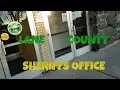 Lane County Sheriffs Office 1st Amendment Test