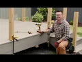 How to Build a 12x16 ft Deck with Trex The Home Depot Part 2 DIY Decking