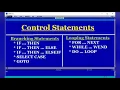 control loop statements in qbasic