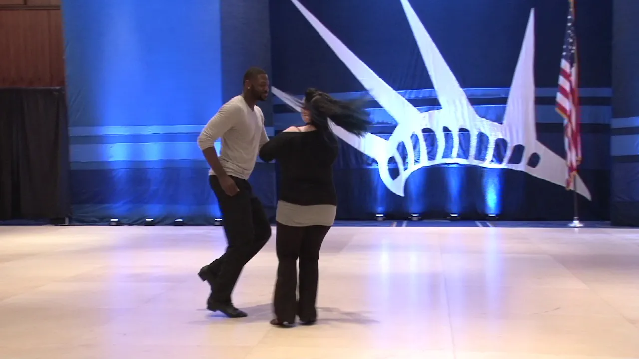 Liberty Swing 2018 All Star Strictly Swing Finals Ken Rutland & Kristen Shaw