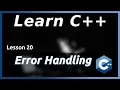 Error Handling - C Tutorial Part 20