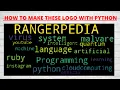 How to make a logo with python python