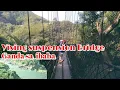 Yixing suspension Bridge Ganda sa baba Resort Hindi pa tapos