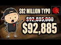 The Smallest Mistake in History Cost 92 000 000