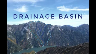 drainage basin watershed source mouth tributary distributary