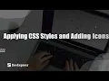 Applying CSS Styles and Adding Icons to Blazor Components