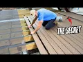 I Discovered the FASTEST and Most EFFICIENT Way to Install Trex Decking Save Time and Your Back