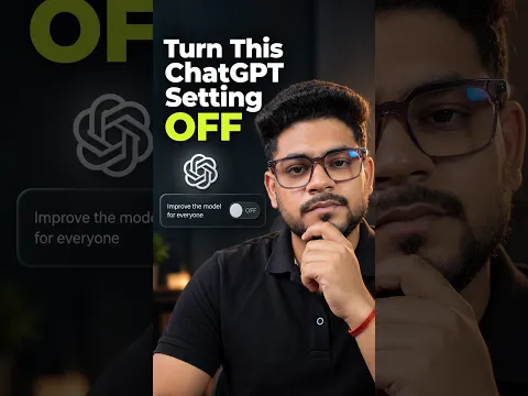 Turn Off This ChatGPT Setting Now (It’s ON by Default)