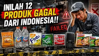 Mengejutkan, 12 PRODUK GAGAL dari Indonesia‼️Dulu berjaya kini menghilang... 