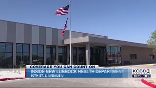 Director gives inside look at new Lubbock Health Department