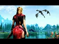 Skyrim but I used THICC mods
