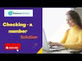 checking a number Control Structures switch statement Newton School