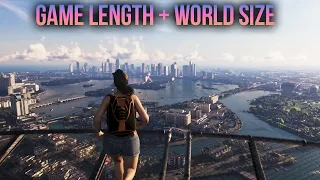 GTA6 GAME LENGTH, WORLD SIZE & MORE