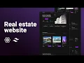 Build a real estate website with React js and Tailwind CSS