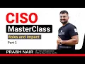 CISO Master Class 1 Understanding Roles Impact