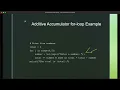 Accumulator Concepts