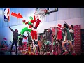 NBA Player Disguised As THE GRINCH vs STREETBALL HOOPERS