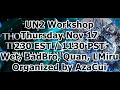 UN2 Workshop Thursday - Starts 230 EST 1130 PST
