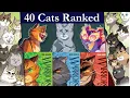 Ranking 40 Warrior Cats Designs from the Graphic Novels